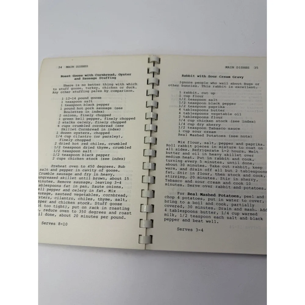 Private Stock Cookbook By Carey & Menifee Signed 1985 Vintage Recipes